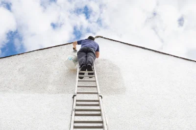 Peinture extérieure à Robersart — façades et ravalement